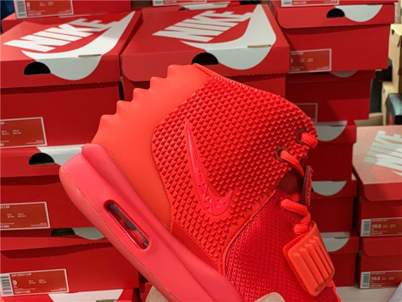 God Air Yeezy 2 Red October Real materials Limited pairs